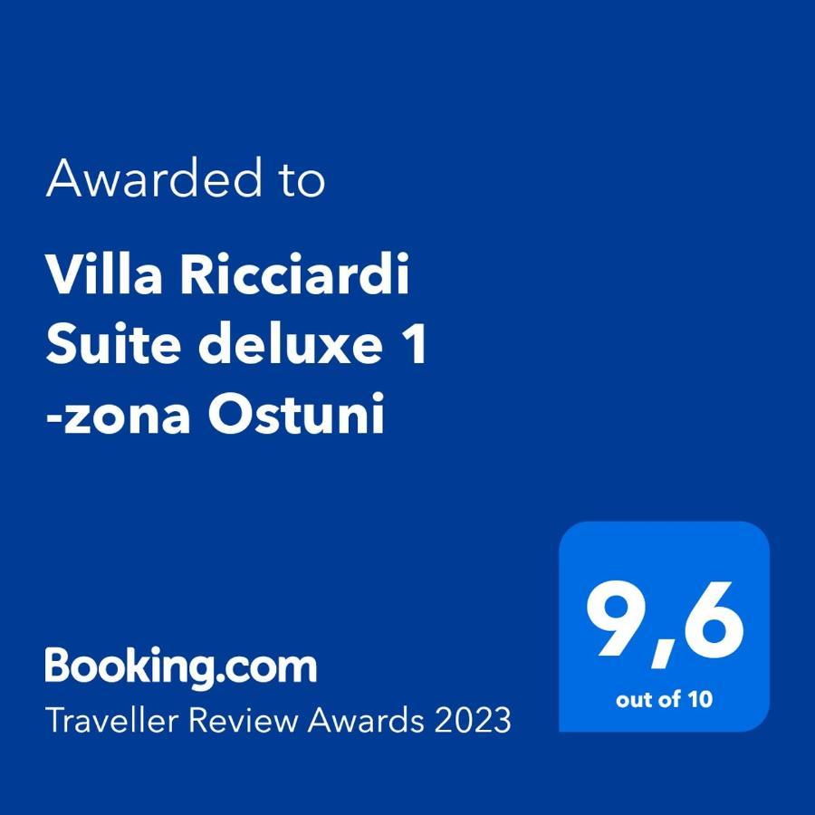 Villa Ricciardi-Suite Famigliare 1-Zona Ostuni Montalbano  Εξωτερικό φωτογραφία